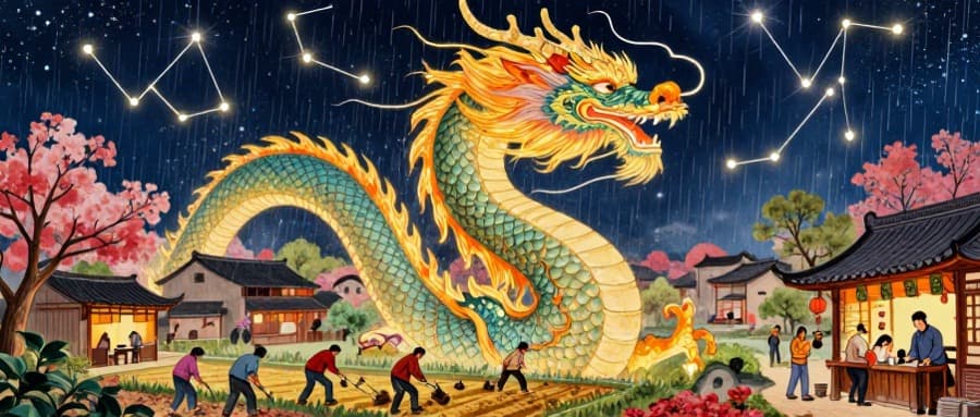 二月二习俗解析：理发与龙食背后的农耕祈愿